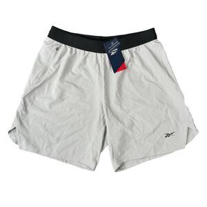 Reebok TS Speed 3.0 Training Shorts Grey Men's Size S